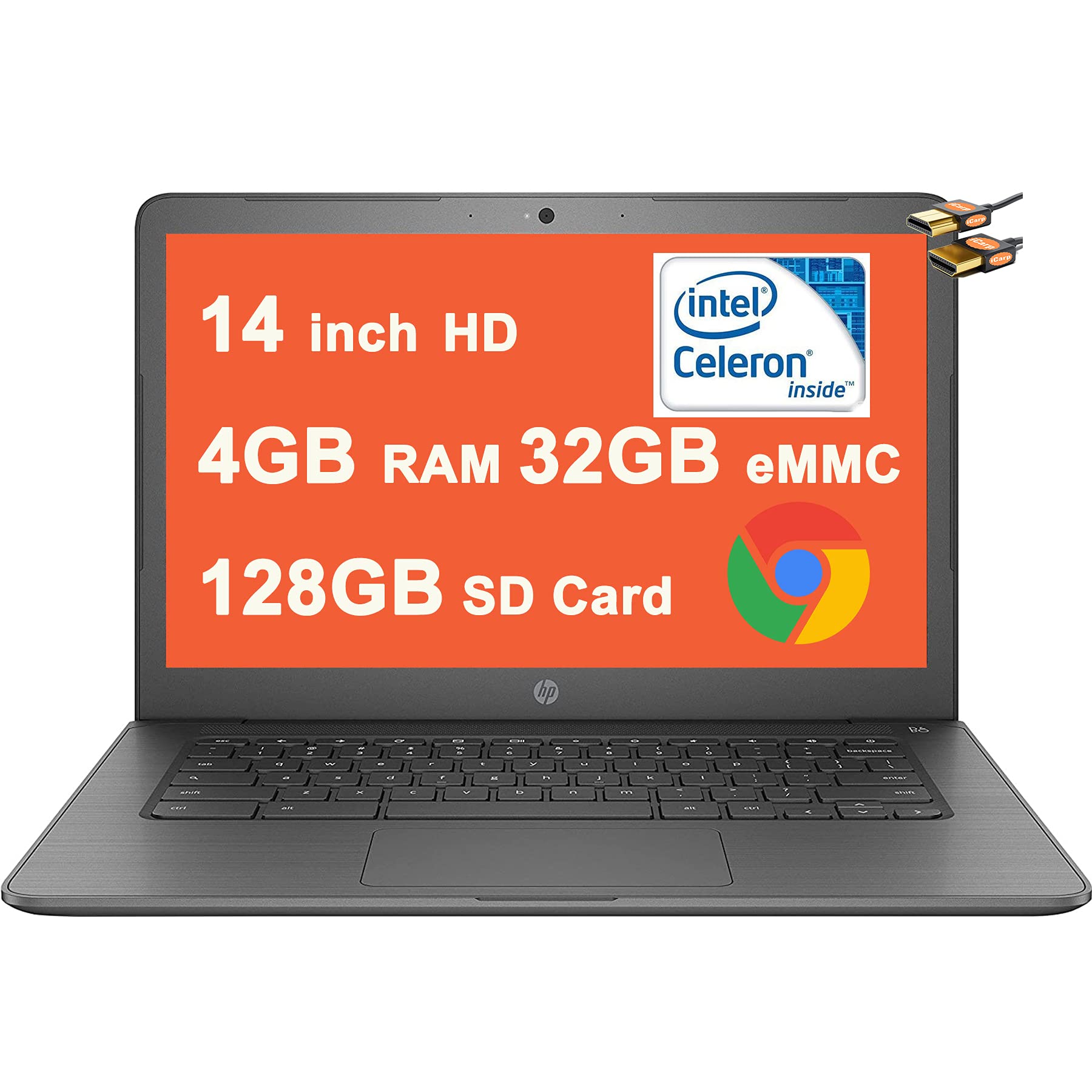 HP Flagship Chromebook 14 Laptop - 14