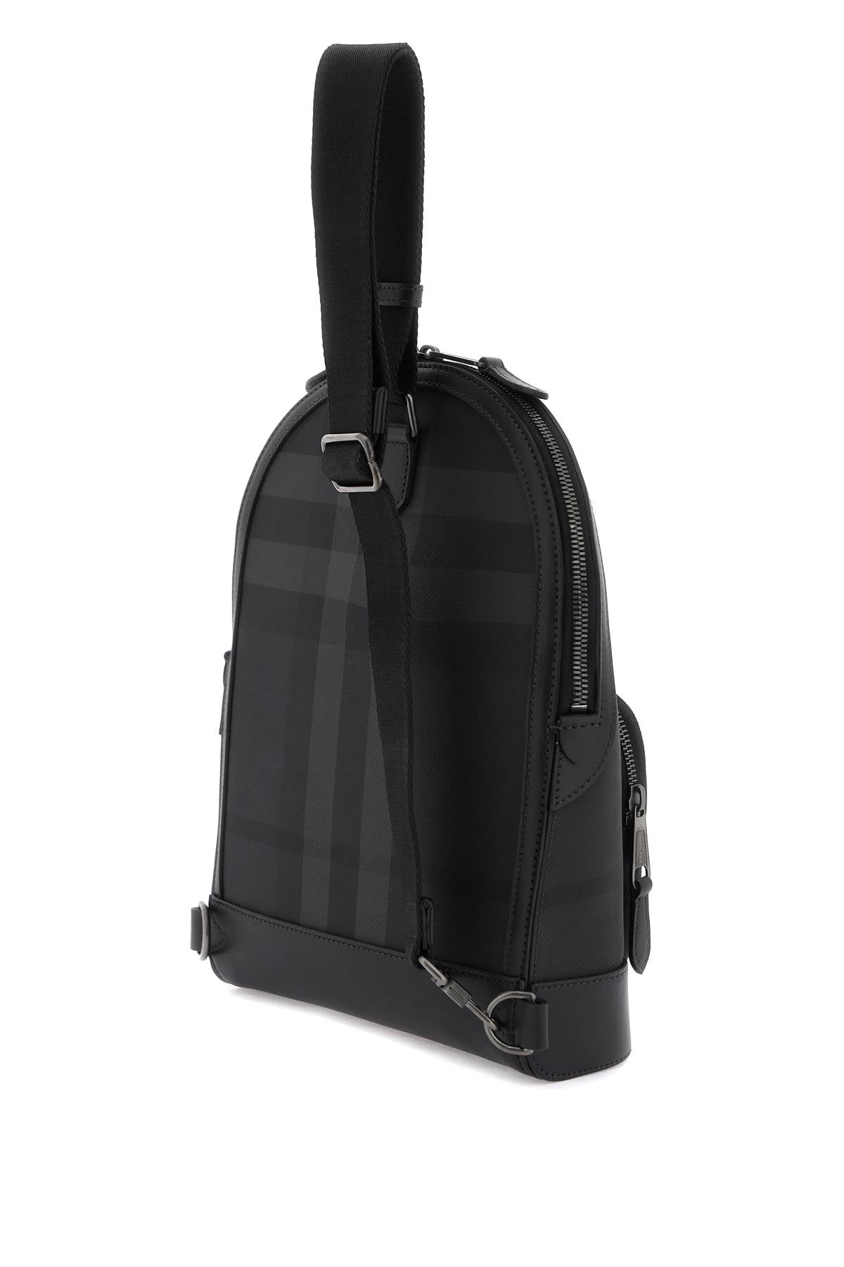 Burberry One Shoulder Backpack - Classic Check Pattern for Women | Stylish Crossbody Bag for Travel, Work & Everyday Use