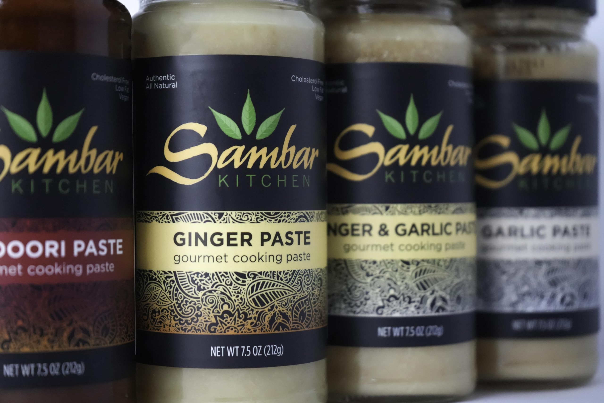 SAMBAR Ginger Paste 7.5oz - Essential Cooking Paste for Asian Cuisine