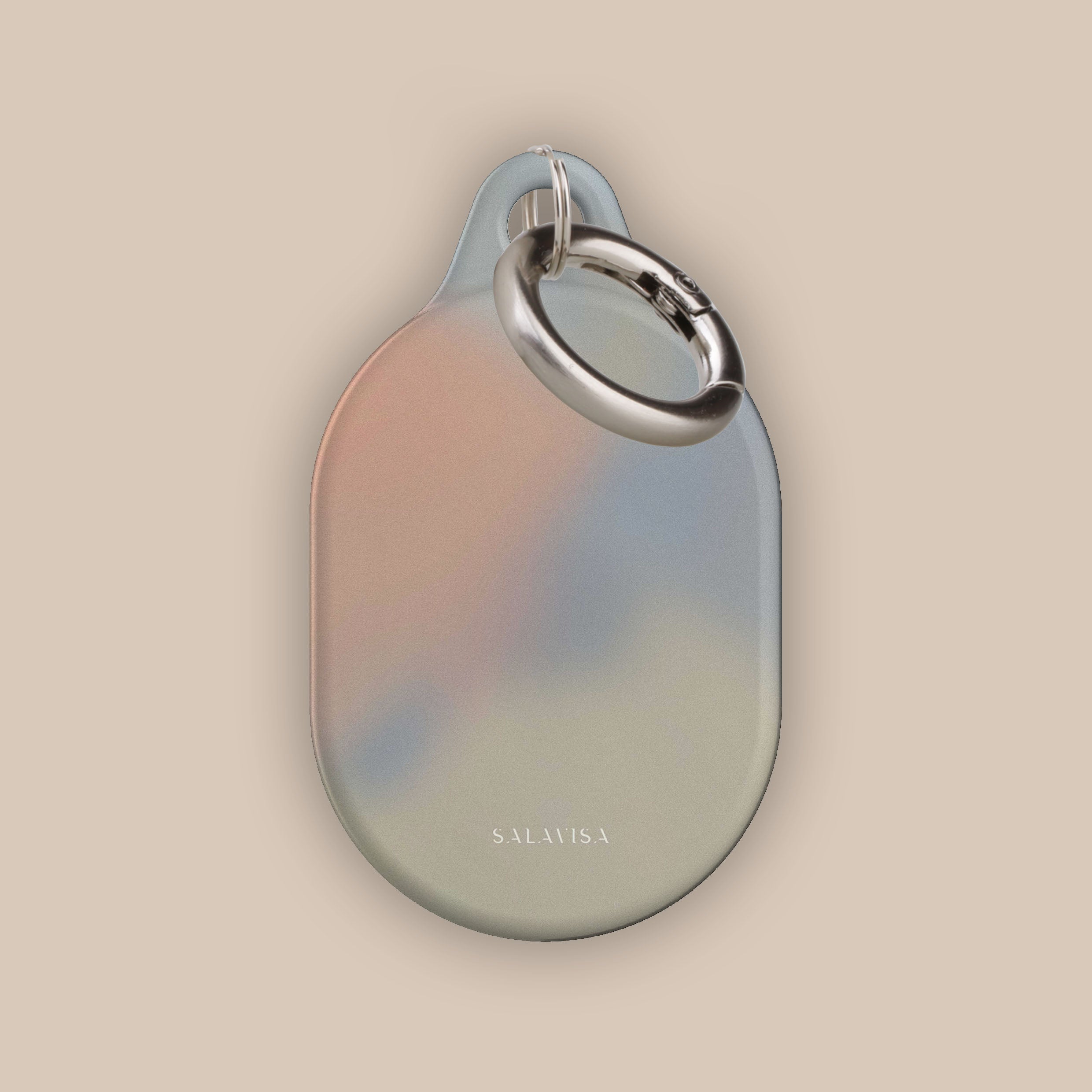 Sky Haze AirTag Holder - Premium Anti-Lost Keychain for Apple AirTag - Perfect for Keys, Wallets, Backpacks & Luggage Tracking