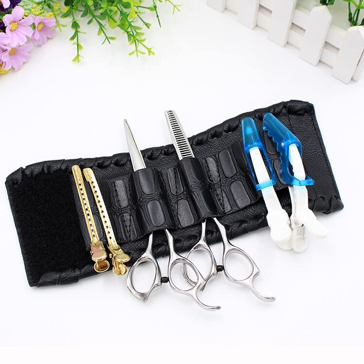 Professional Barber Scissors Holster Bag for Combs & Shears - Salon & Travel Use