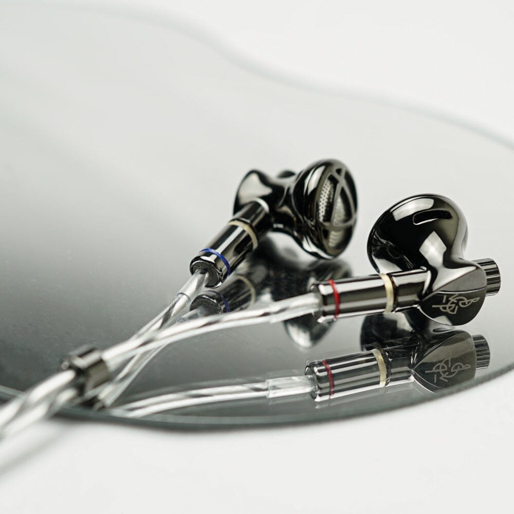 BGVP DX7 Flagship Tunable Flat Head Earbuds - High Fidelity Sound, Detachable Cable, Comfort Fit - Perfect for Audiophiles, Commuting & Workout Sessions