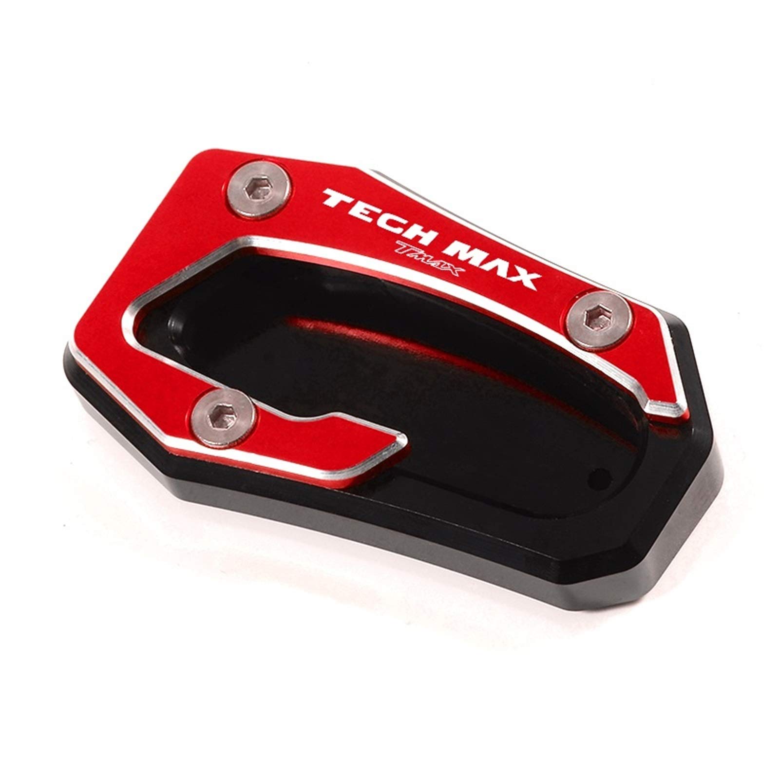 CNC Motorcycle Kickstand Extender - Heavy Duty Sidestand Enlarger Pad for Yamaha TMAX 560 (2019-2020) | Enhanced Stability for Parking on Soft Ground & Uneven Surfaces