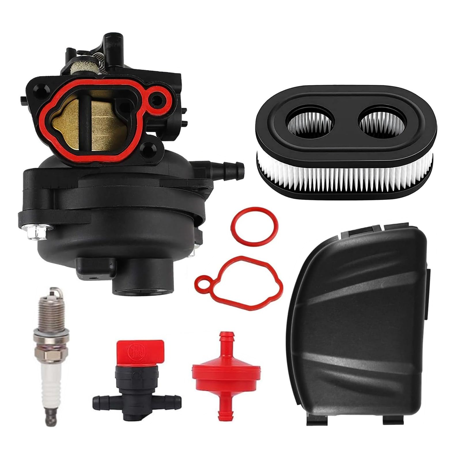 GTS 150cc Toro Lawn Mower Carburetor with Air Filter & Cover - Compatible with Model 21442 - Perfect for Lawn Maintenance & Small Engine Repair