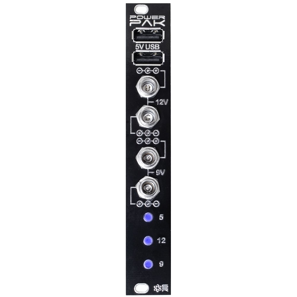 Eurorack to Tabletop Power Converter PCB Set - Power Pak PCB and Panel for Modular Synth Power Supply | Perfect for DIY Eurorack Cases & Portable Music Production