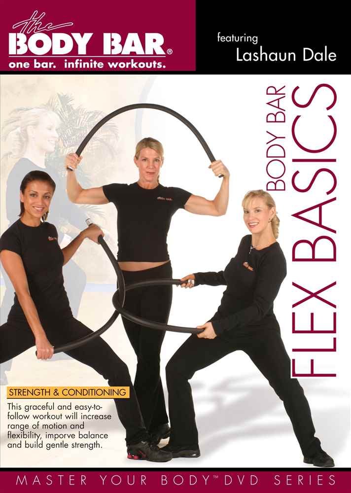 Body Bar Flex Basics - Premium Adjustable Weight Bar for Home & Gym Workouts - Perfect for Strength Training, Yoga & Pilates
