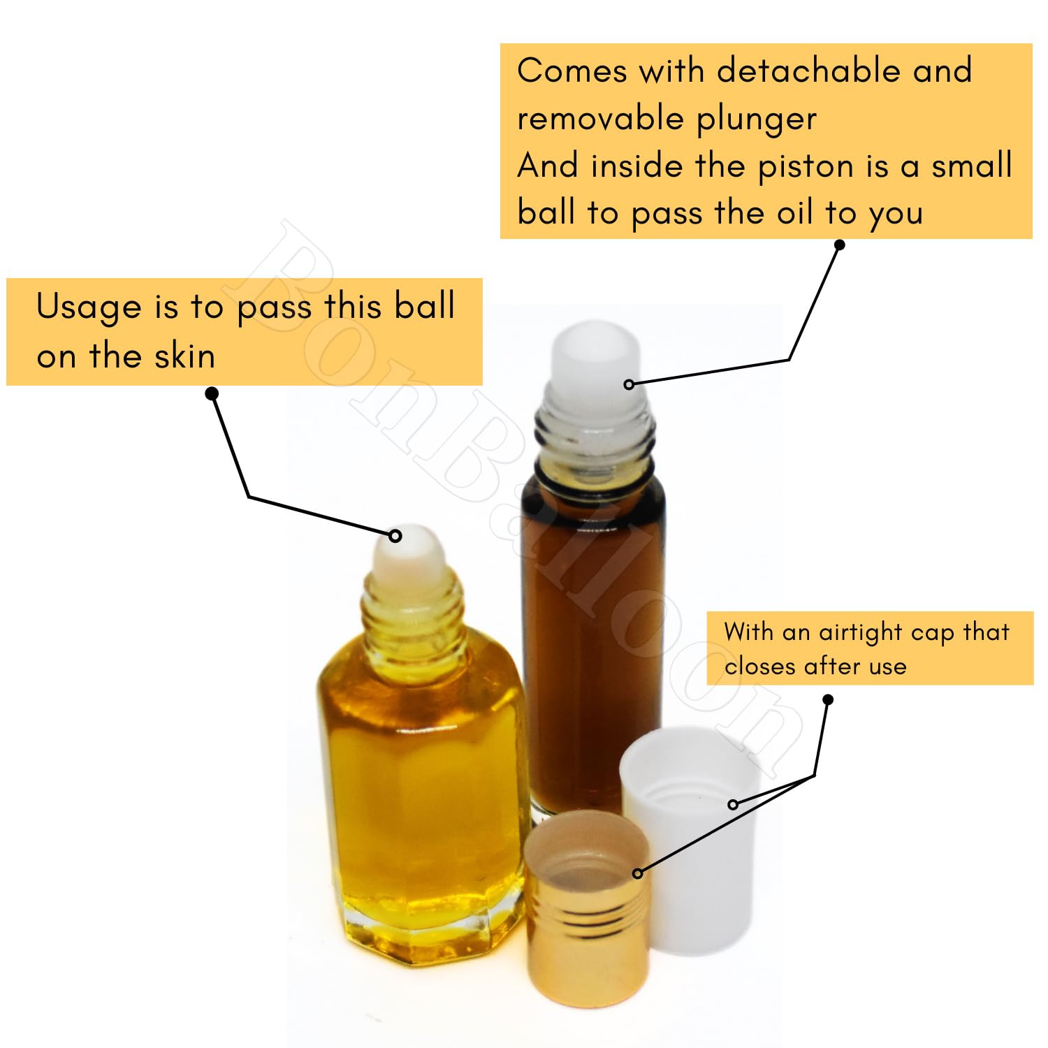 Premium Lebanese Oud Attar Perfume Oil - Alcohol-Free Arabian Fragrance Roll-On (0.10 oz / 3ml) for Men & Women - Long Lasting Oriental Scent for Special Occasions, Date Nights & Spiritual Rituals