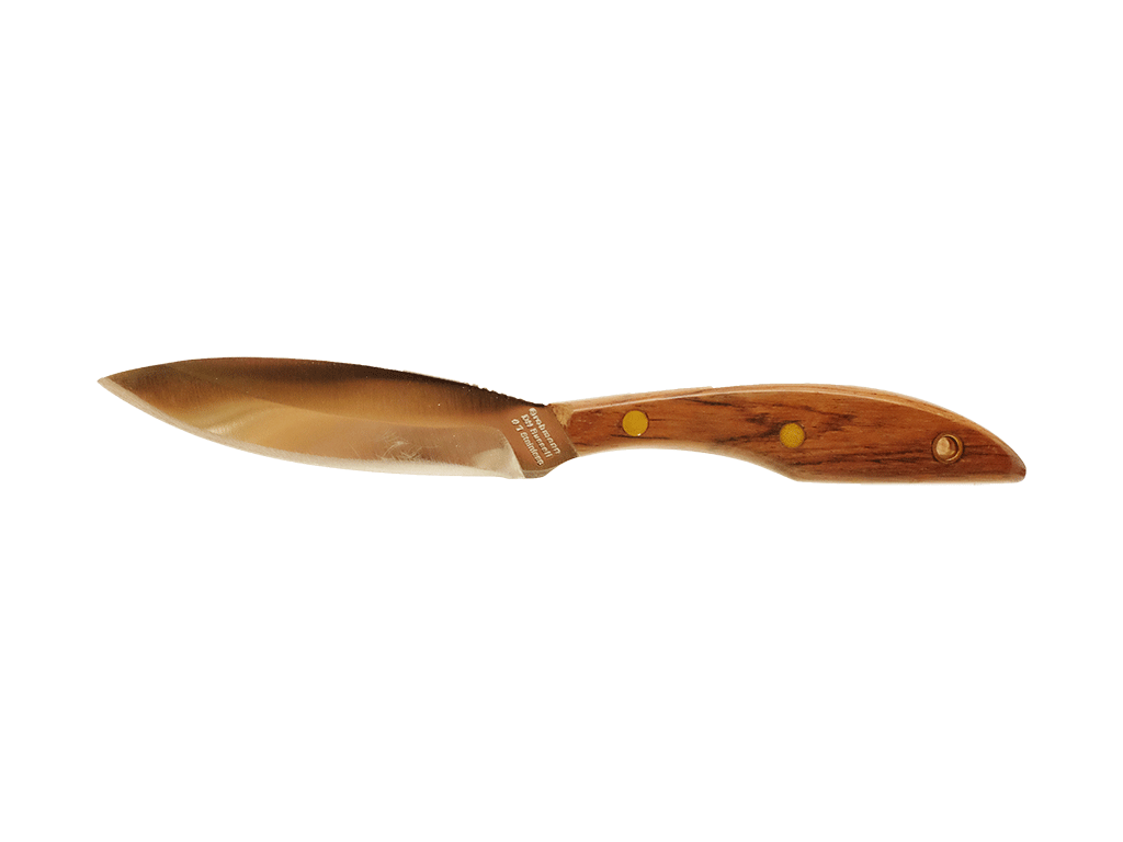 Premium Grohman #1 Stainless Steel Canadian Belt Knife - 4.25