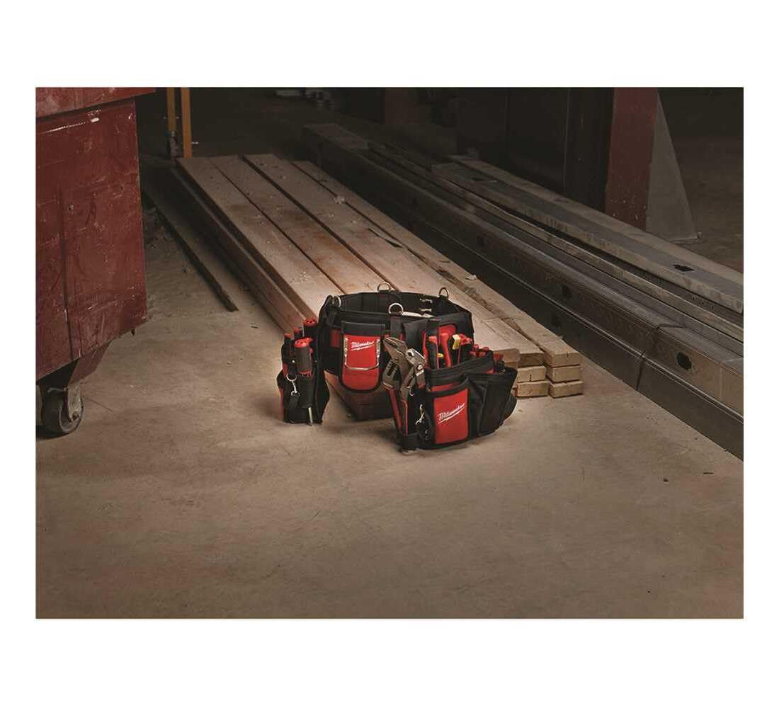 Milwaukee 48-22-8110 Electrician's Tool Belt - Durable Work Belt for Electricians & Contractors - Perfect for Wiring, Electrical Repairs & Construction Projects