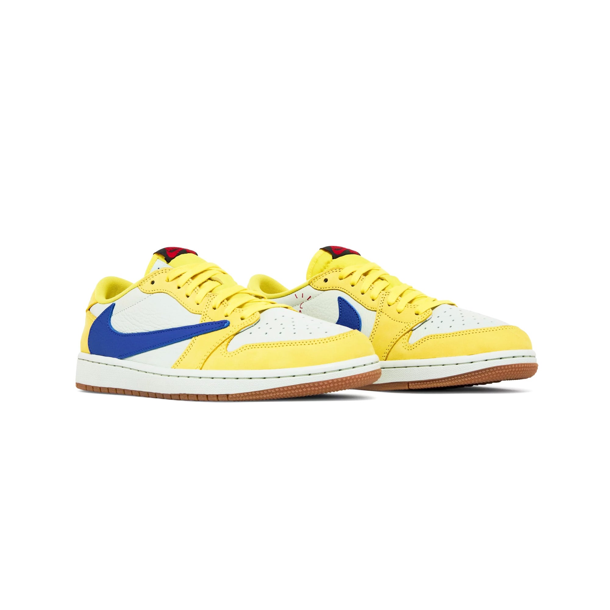 Air Jordan 1 Retro Low OG SP Travis Scott 'Canary' Women's Sneakers (2024) | Limited Edition Basketball Shoes for Women | Perfect for Streetwear, Casual Outfits & Sneaker Collectors