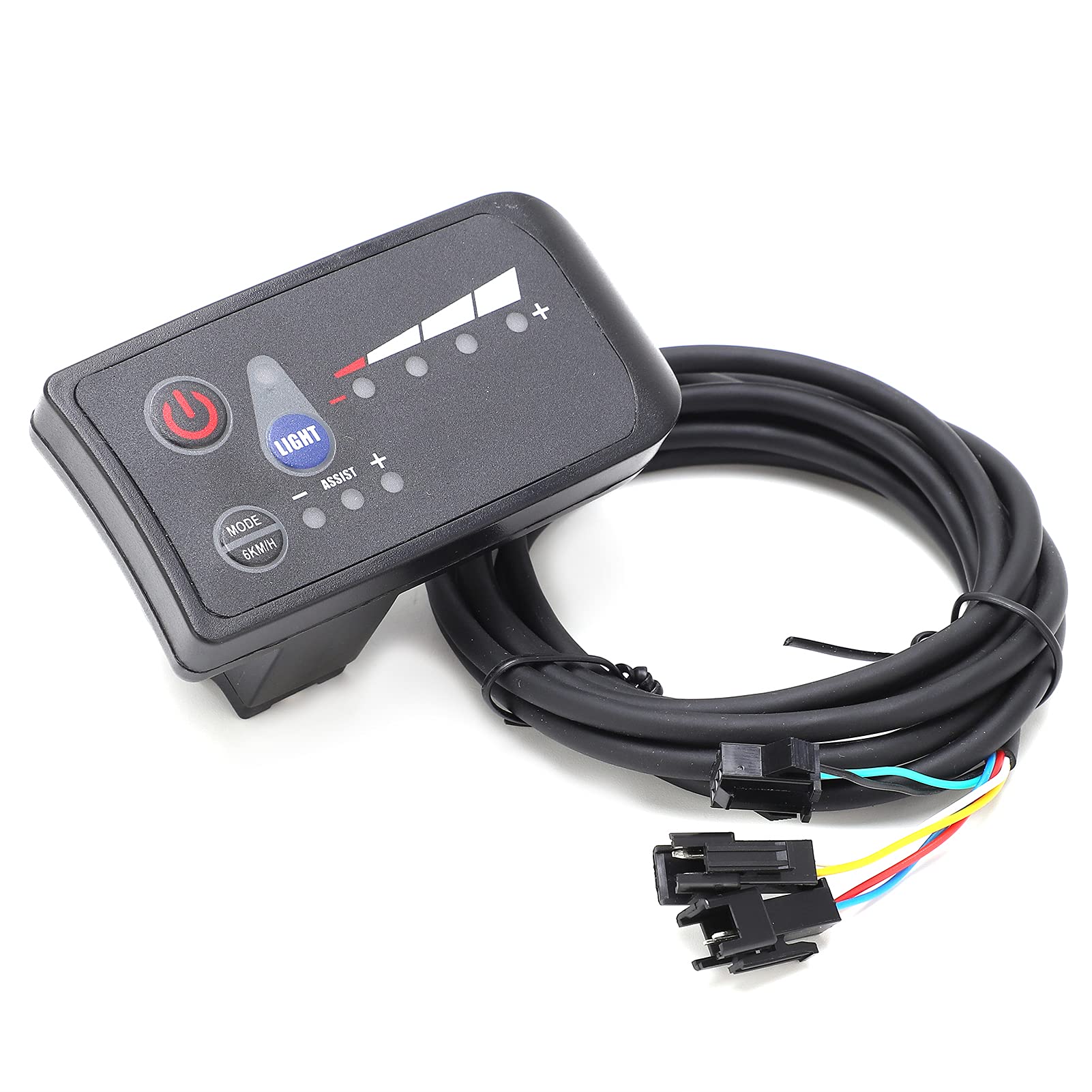 Chiwe Electric Bike LED Display Dashboard - ABS Shell, Multi-Function Bike Display Controller, Lightweight for E-Bike & Scooter Repair | Perfect for Commuting & Urban Riding