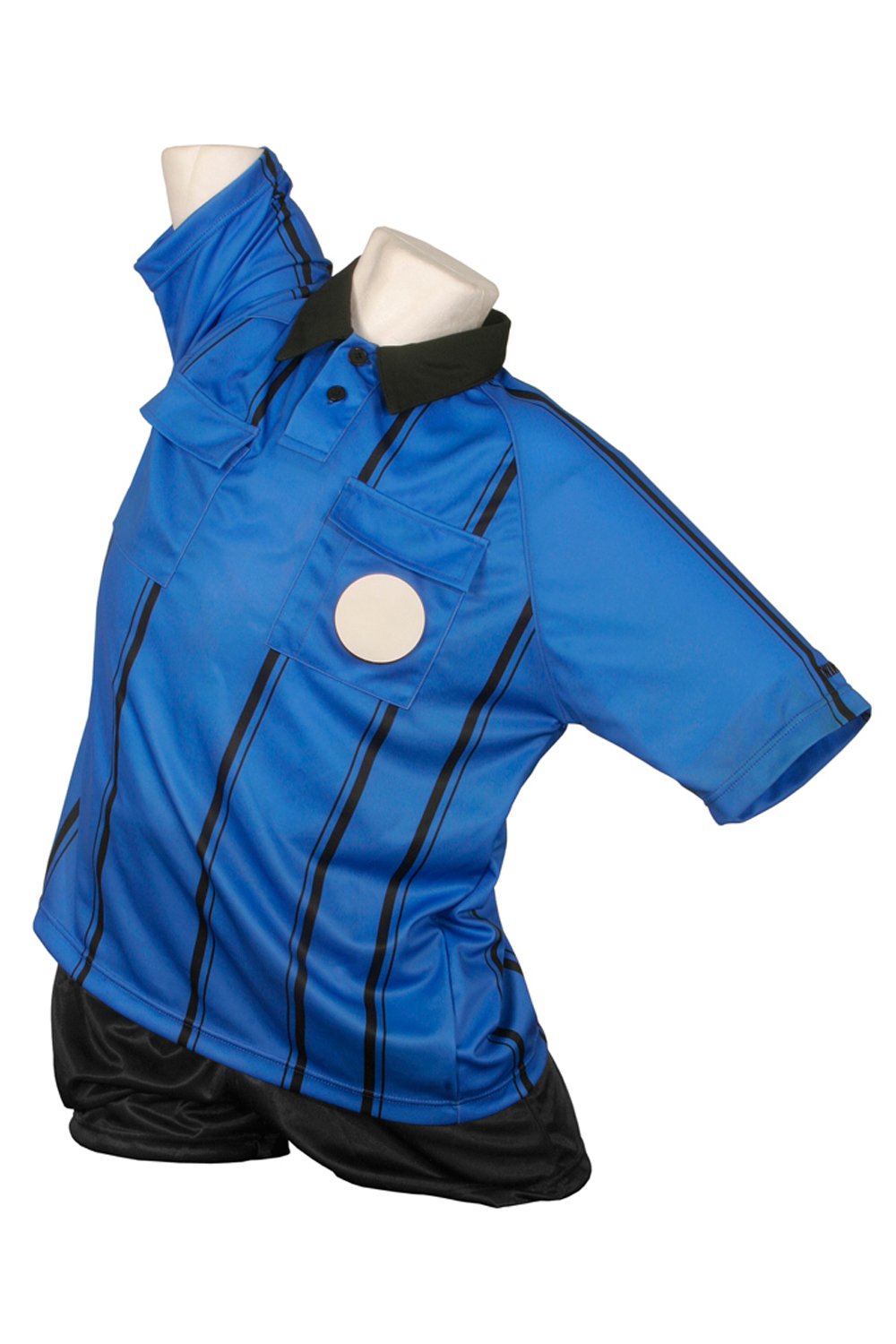 Kwik Goal Premier Referee Jersey - High Quality Soccer Referee Shirt for Professional & Youth Games - Perfect for Matches, Training & Officiating