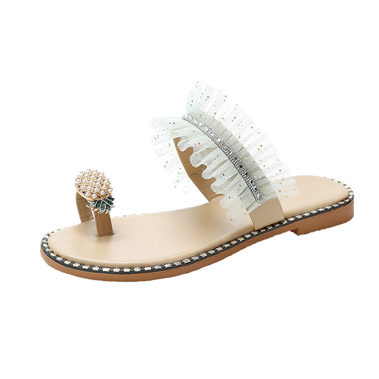 Ayaso Women's Summer 2022 Breathable Mule Slippers - Lightweight Comfortable House Shoes for Indoor & Outdoor Use - Perfect for Home, Beach, Poolside, and Relaxation