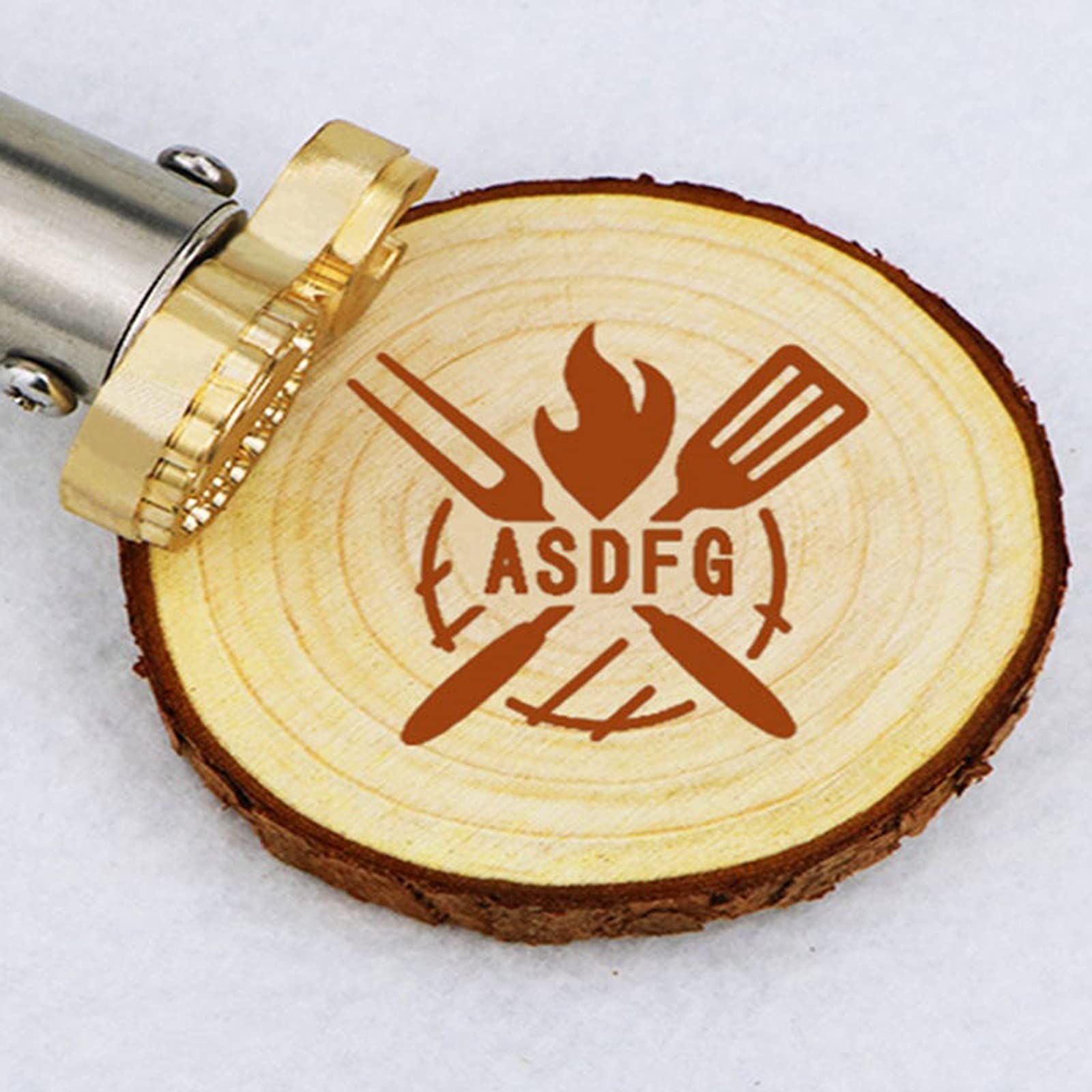 Custom Electric Wood Branding Iron 200W 110V with Personalized Logo - 1.5