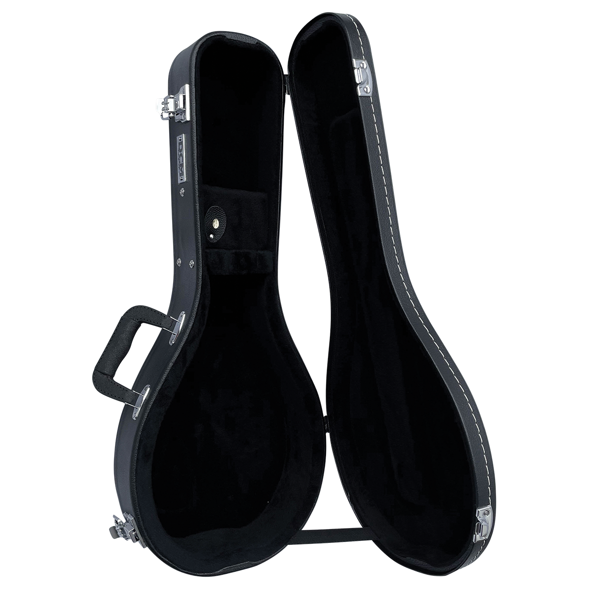 DCM WMN1 Wooden Mandolin Hard Case for Teardrop Style Mandolins - Durable Protection for Travel & Performance