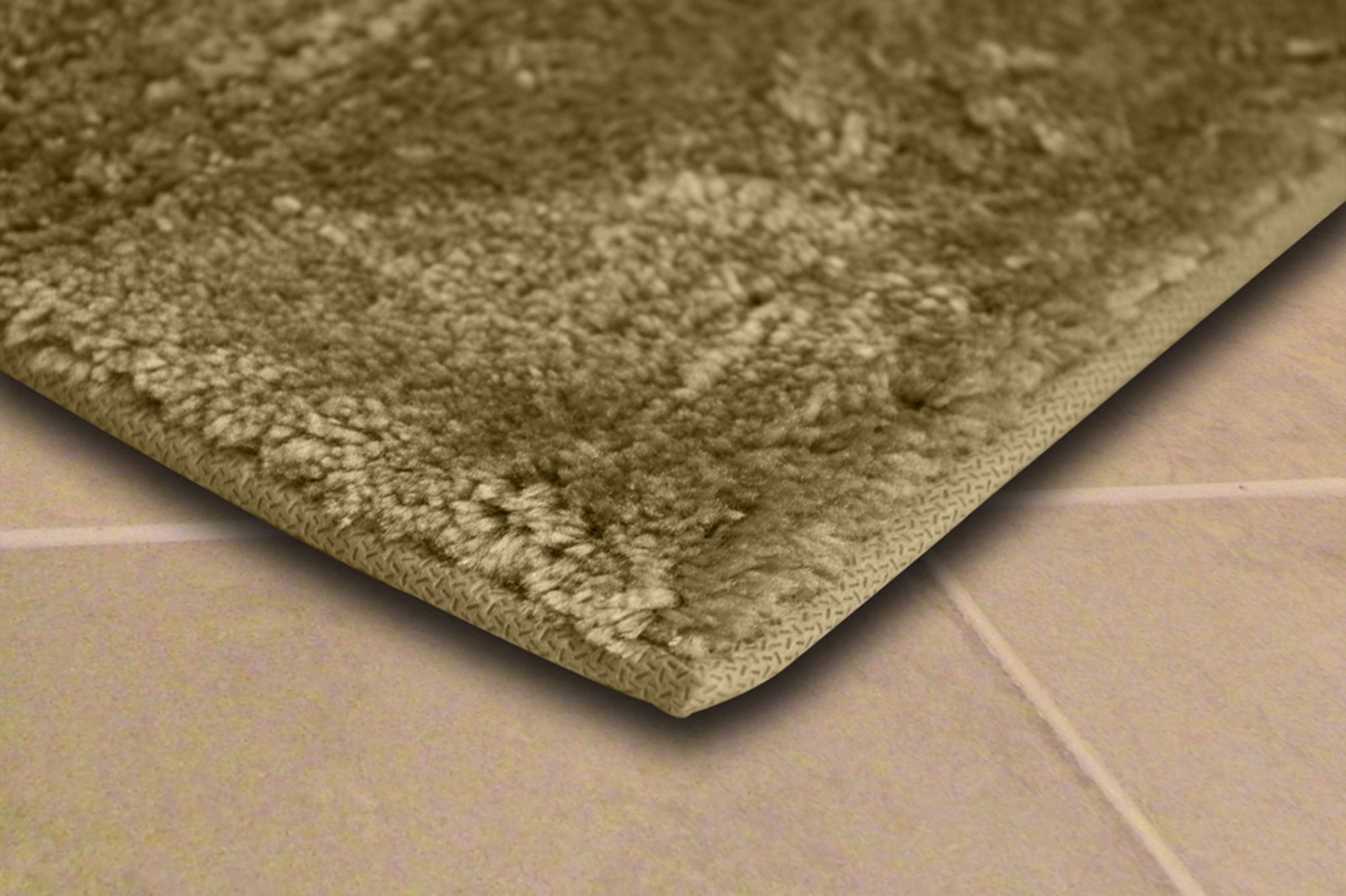 Garland Rug Essence Nylon Washable Area Rug 24x40 Inches - Soft Linen Design for Living Room, Bedroom & Entryway - Stain Resistant & Easy Clean