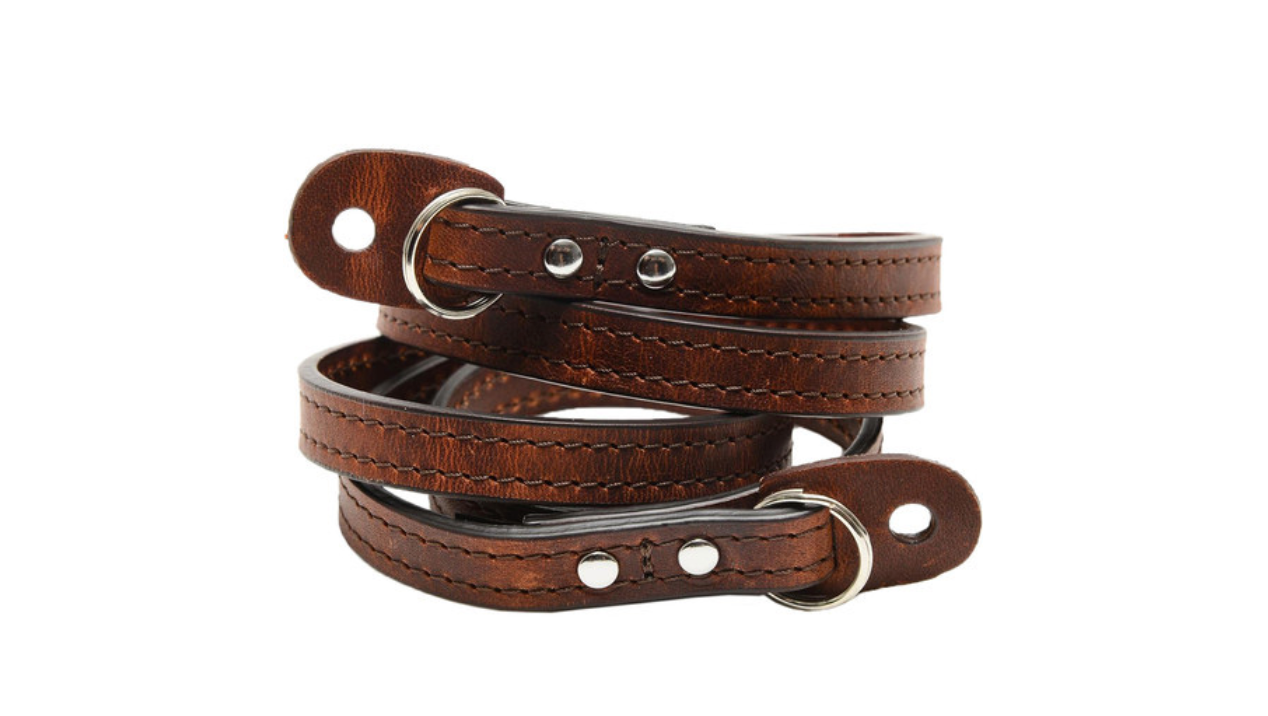 ONA Leather Sevilla Camera Strap Root Beer - Premium Adjustable Camera Neck Strap for DSLR & Mirrorless Cameras - Perfect for Travel, Street & Wedding Photography