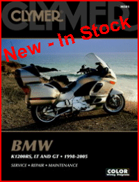 Clymer Repair Manual for BMW K1200RS K1200LT K1200GT (1998-2010) - Motorcycle Maintenance & Service Guide for DIY Enthusiasts & Professional Mechanics