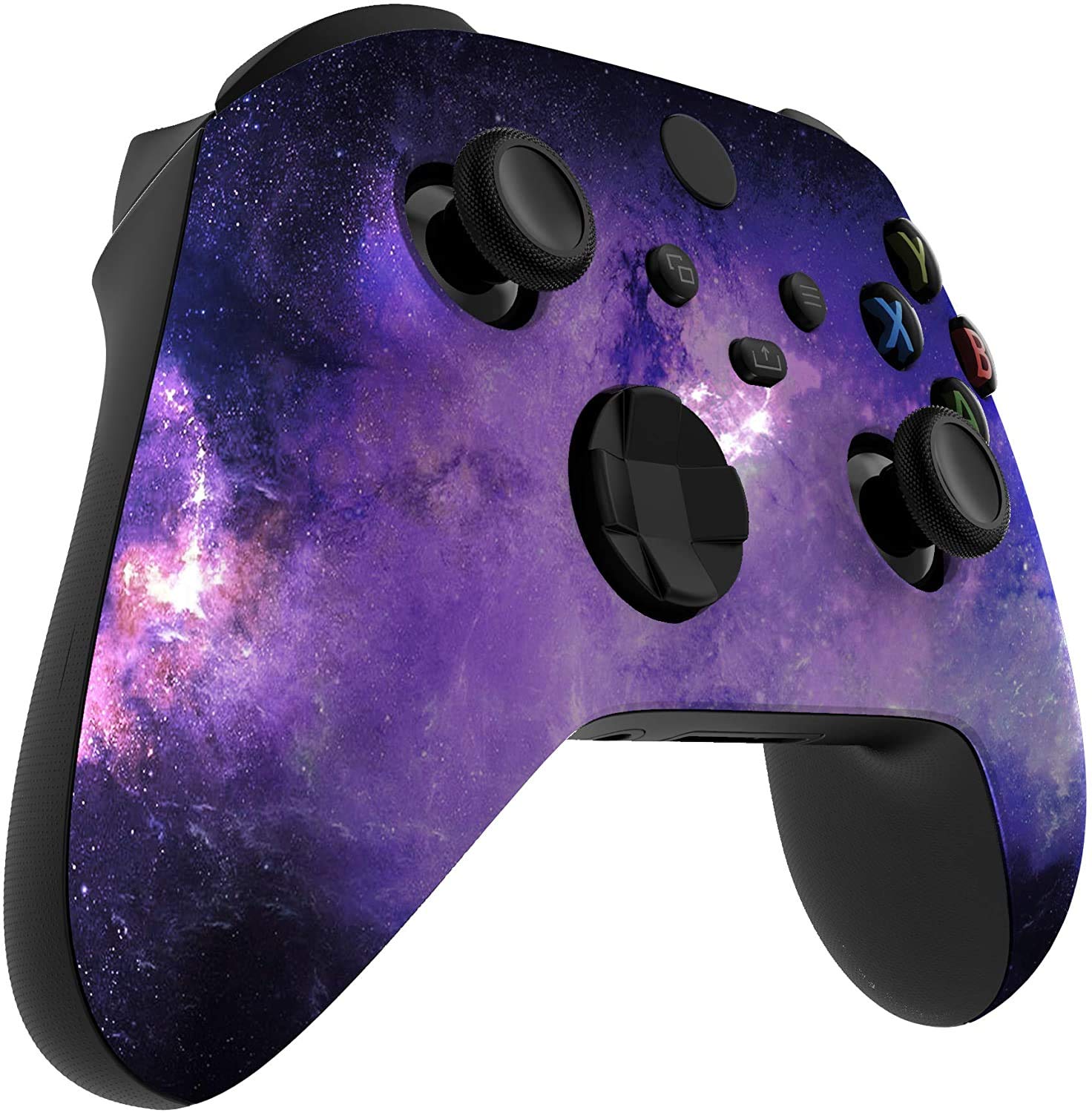Custom Wireless Xbox Controller for Xbox Series X/S & Xbox One - Soft Touch Grip - Galaxy Design - Perfect for Gaming, Streaming & Competitive Play