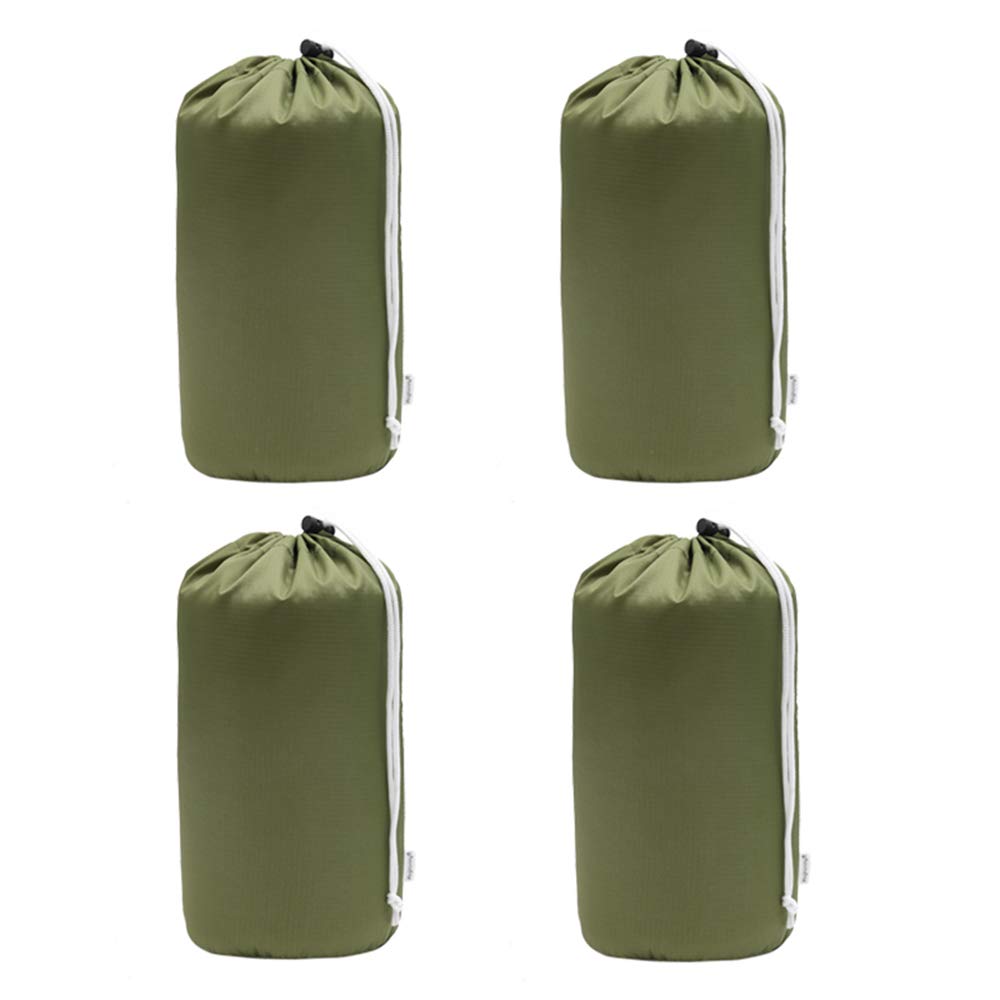 Durable Waterproof Drawstring Dustproof Storage Bags 4-Pack - Perfect for Camping, Travel & Outdoor Gear Organization