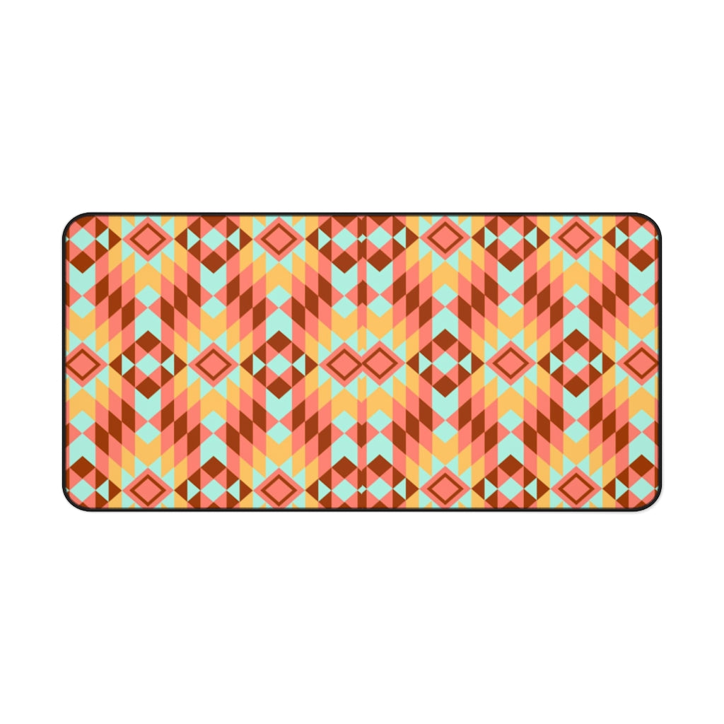 Boho Redwood Creek Southwestern Desk Mat - Large Mouse Pad & Desk Accessory (3 Sizes) - Perfect for Home Office, Gaming Setup & Workspace Decor