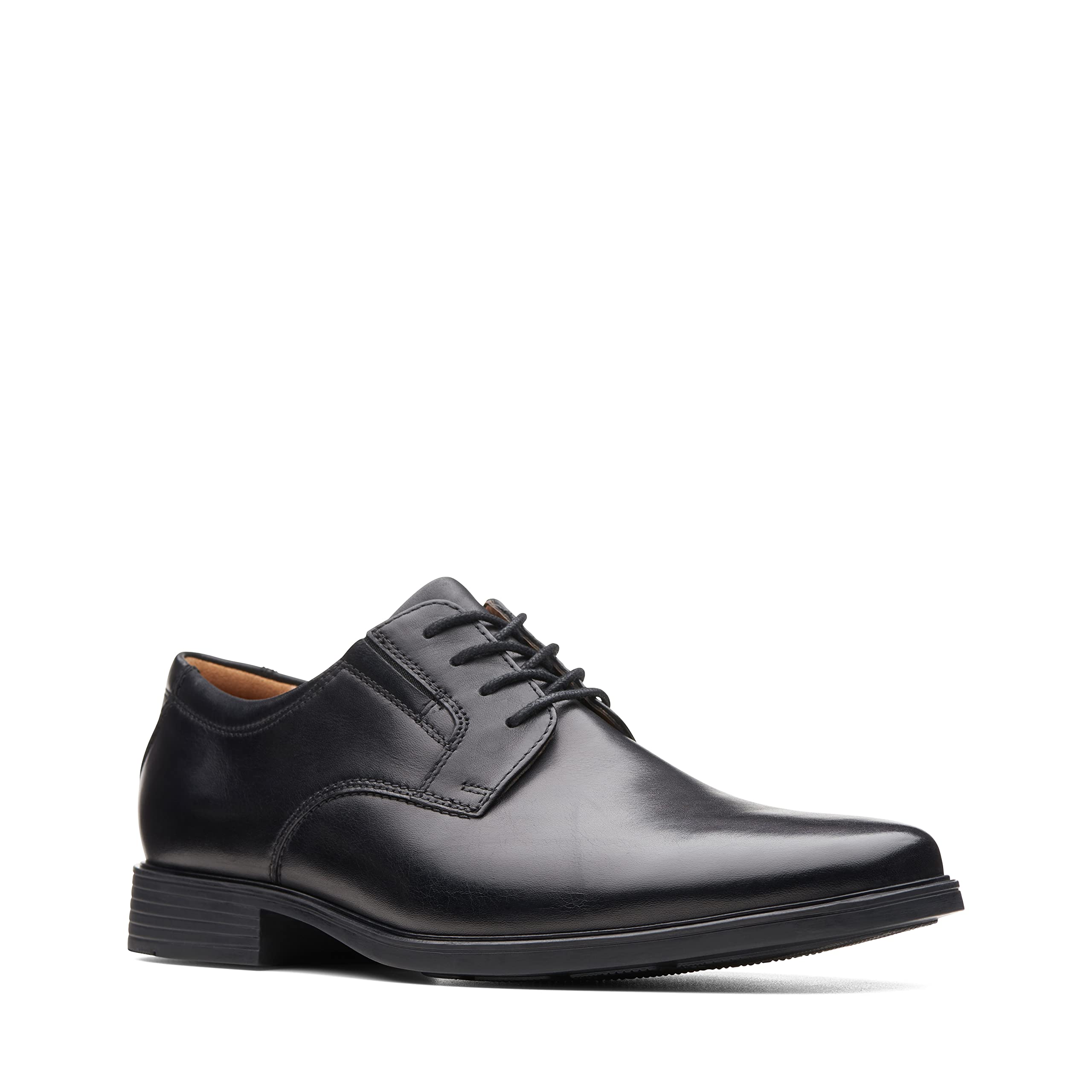 Clarks Men's Tilden Plain Oxford Shoes - Classic Comfort Casual & Dress Loafers for Work, Office & Everyday Wear