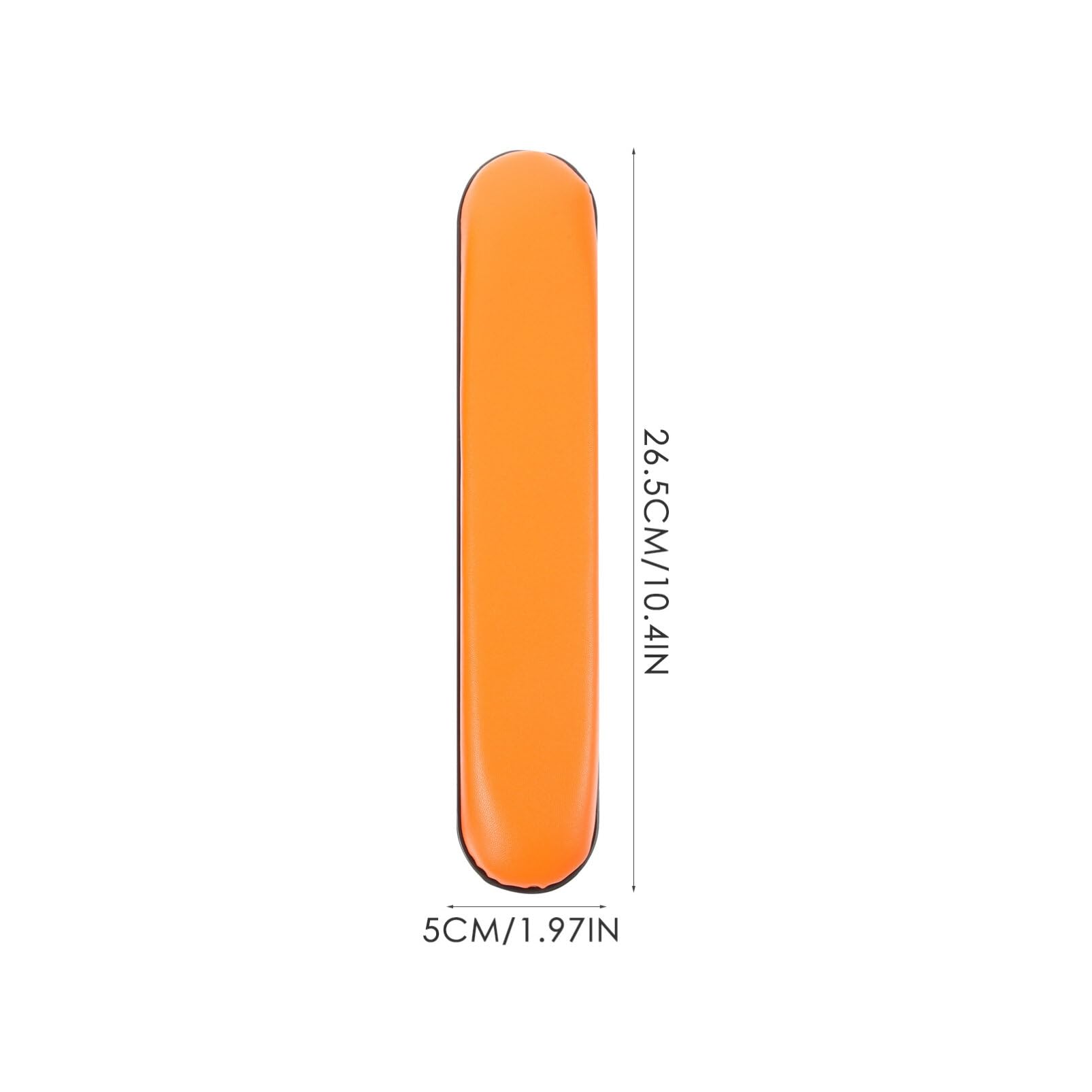 EXCEART 2-Pack Wheelchair Arm Pads & Calf Support Cushions - Ergonomic Memory Foam Replacement Pads for Wheelchairs, Office Chairs and Gaming Chairs (Orange) - Improve Comfort for Work, Gaming & Mobility