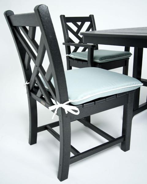 Polywood Chippendale Dining Side Chair - Weather-Resistant Outdoor/Indoor Furniture - Perfect for Patio, Garden, Dining Room & Restaurant Use