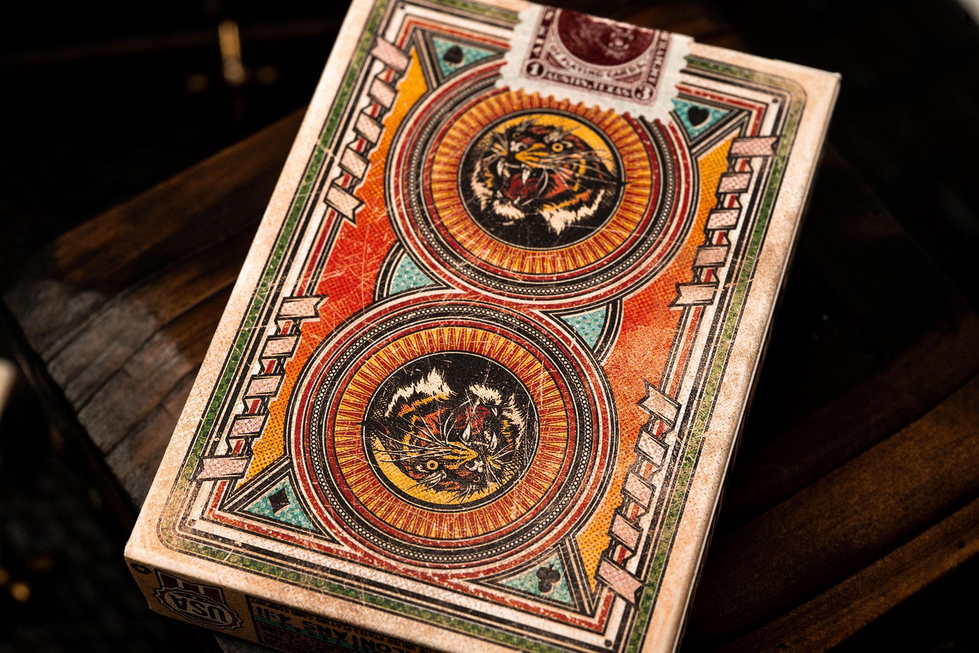 Kings Wild Tigers Playing Cards - Premium Collectible Deck for Card Games, Magic Tricks & Poker Nights | Perfect Gift for Card Enthusiasts & Game Nights