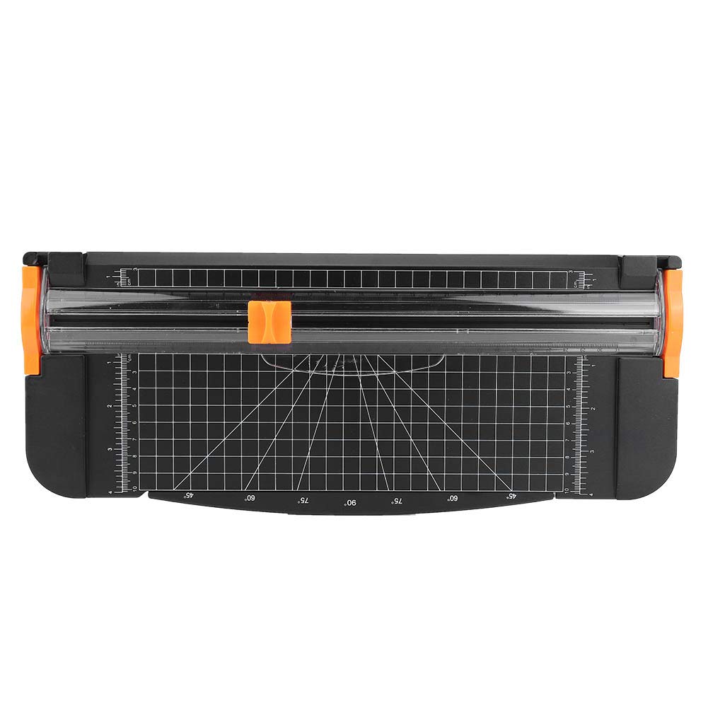 Heavy Duty 12-inch Portable Paper Cutter - 6 Sheets Capacity Craft Cutting Board for Scrapbooking, Photo Albums, Label Making & DIY Projects | Perfect for Home, Office & Craft Workshops