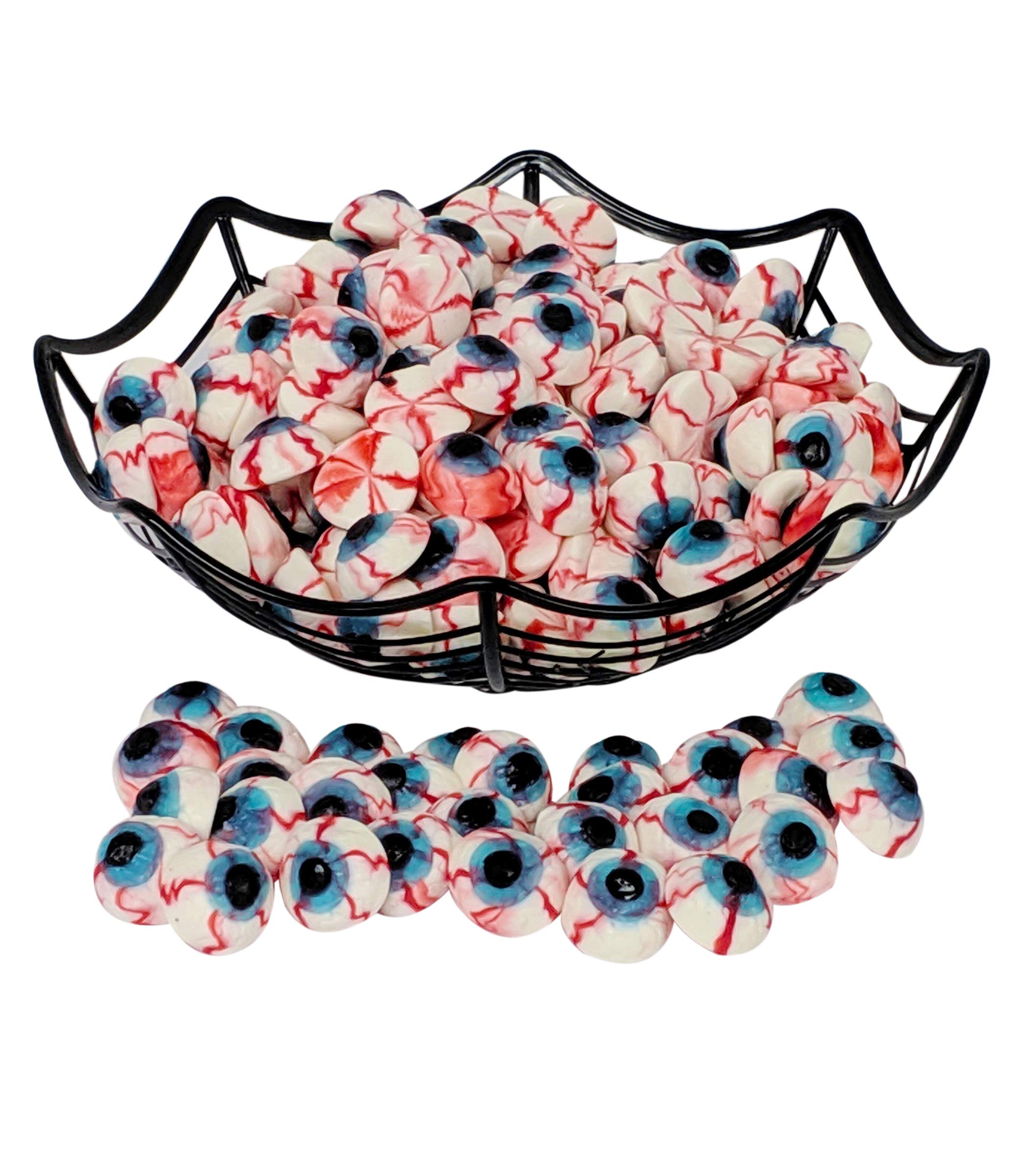 5 LB Resealable Stand Up Bag of Gummy Eyeballs - Halloween Bloody Eyeball Candy - Scary Novelty Treats for Trick or Treat, Party Favors & Haunted House Decor - Perfect for Halloween Parties, Classroom Treats & Prank Gifts