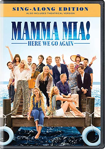 Mamma Mia! Here We Go Again DVD | ABBA Musical Movie | Romantic Comedy Film | Perfect for Movie Nights & ABBA Fans