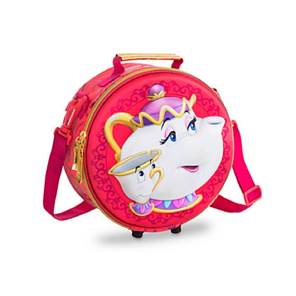 Disney Mrs Potts & Chip Lunch Box Tote Bag - Beauty and the Beast Inspired Insulated Lunch Bag for School, Work, or Picnics (New 2016)