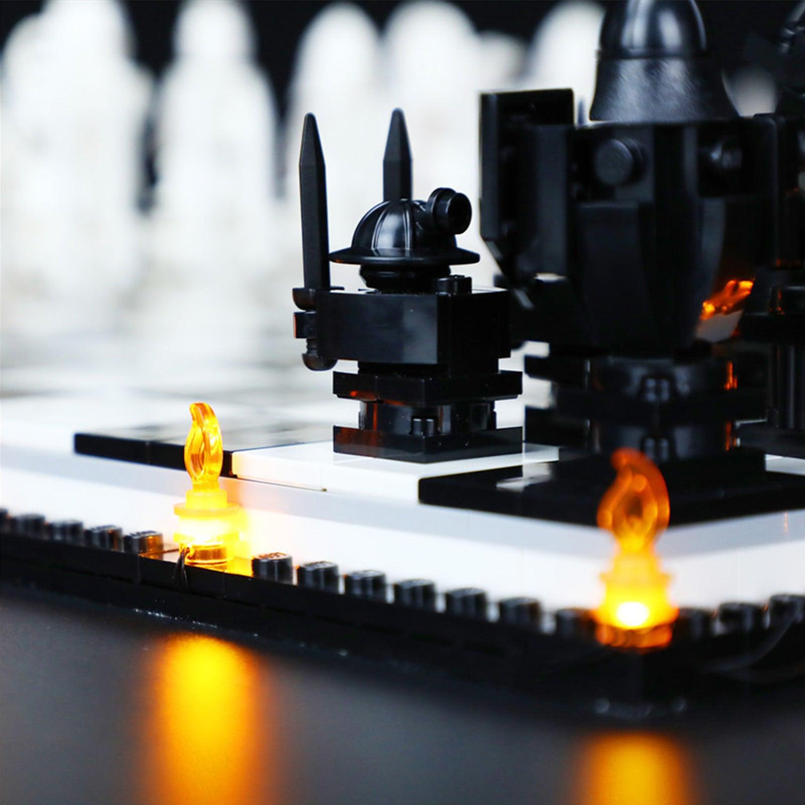 LEGO Harry Potter Hogwarts Wizard's Chess 76392 Light Kit - LED Lighting Set for LEGO Sets | Perfect for Display & Nighttime Play