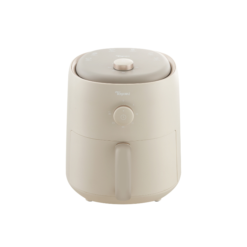 TOYOMI 2L Electric Pressure Cooker and Rice Cooker Combo with Duo Pot PC 2001 + 3.2L Matte Air Fryer AF 3255 Bundle Set - Perfect for Small Kitchens, Dorms, and Quick Healthy Meals