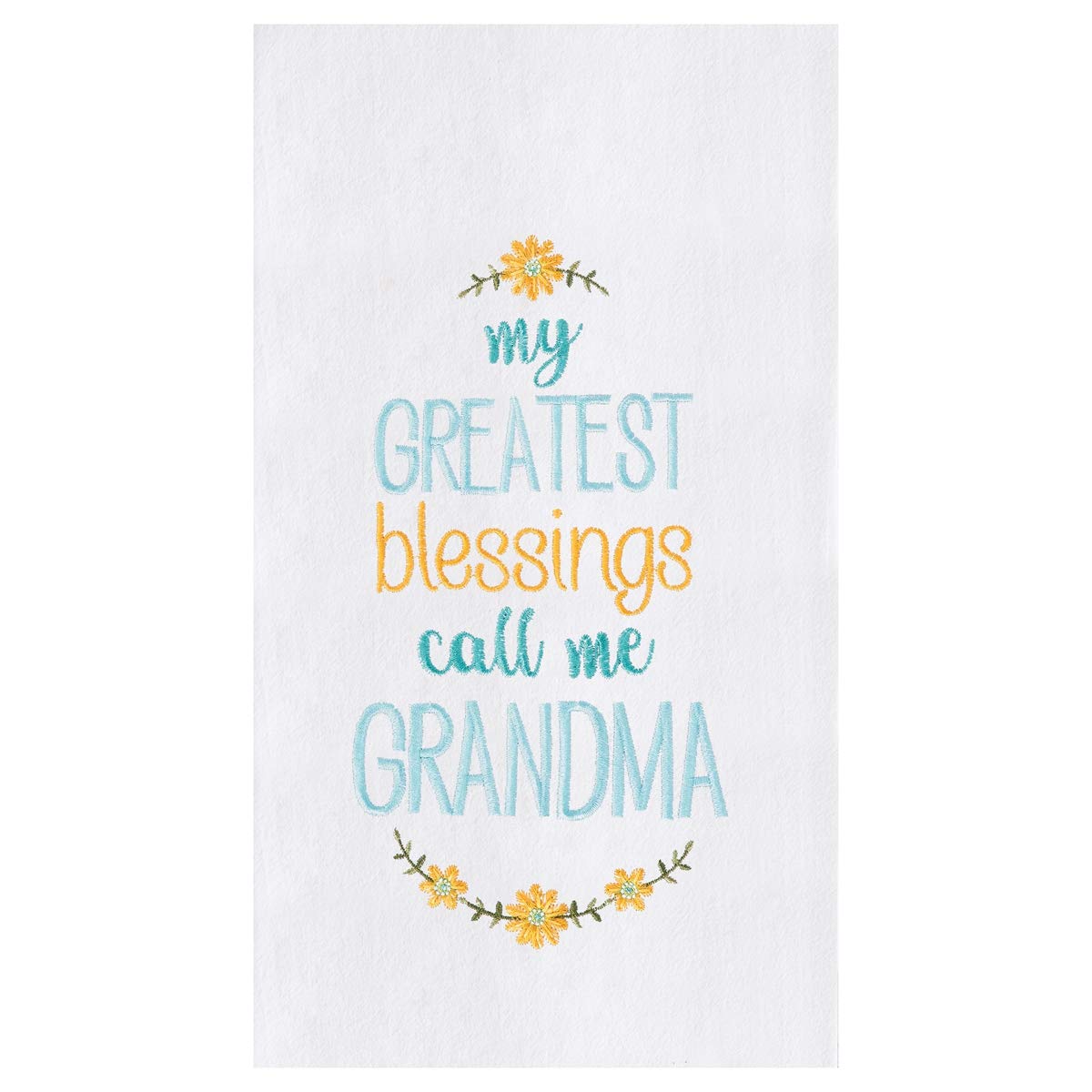 Soft & Absorbent C&F Home Grandma's Blessings Cotton Towel Set - Perfect for Bathroom, Kitchen & Spa Use