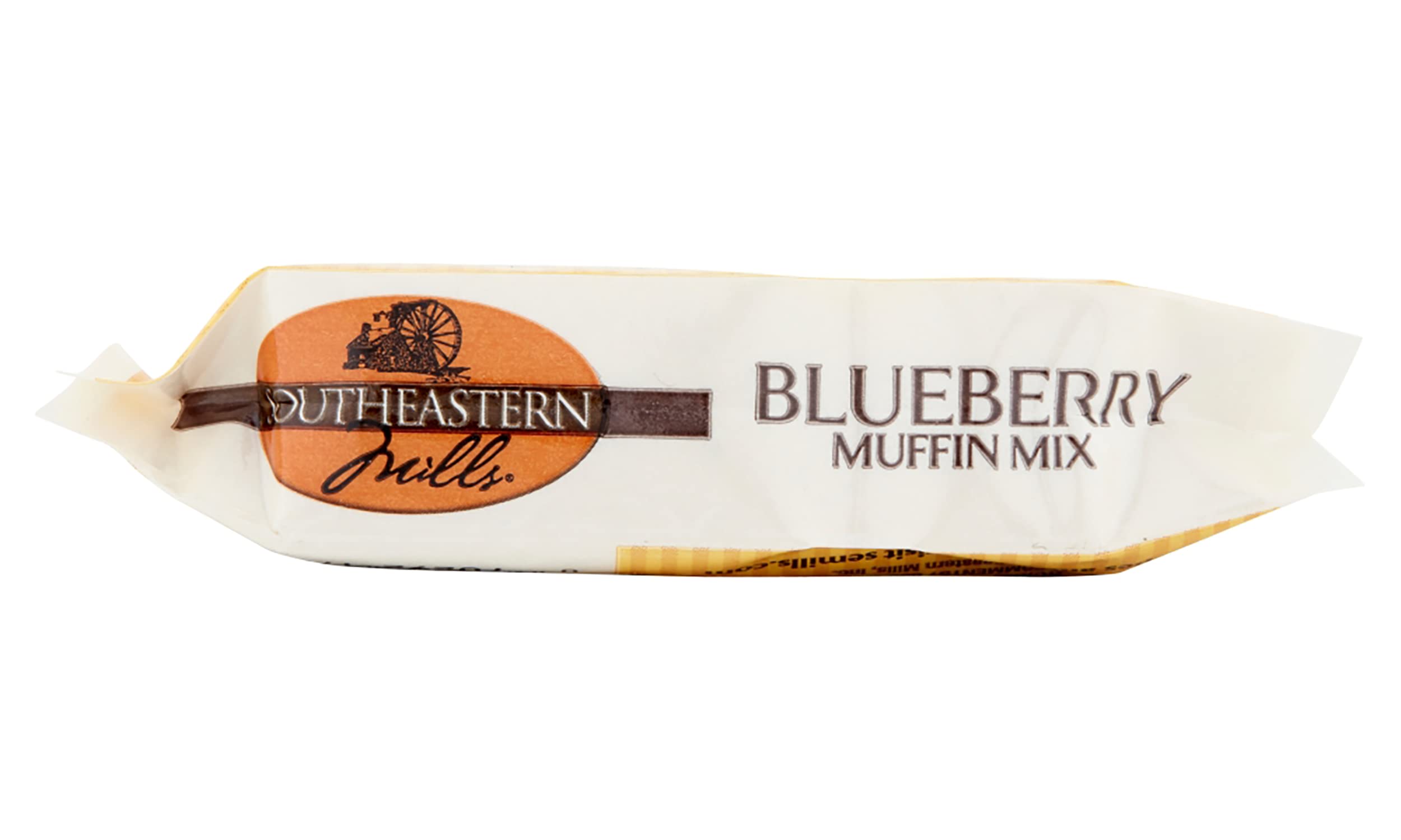 Southeastern Mills Blueberry Muffin Mix - Easy Bake Muffin Mix, Just Add Milk, 7oz Pouch (Pack of 2) - Makes 6 Delicious Muffins Per Bag - Perfect for Breakfast, Snacks & Quick Desserts