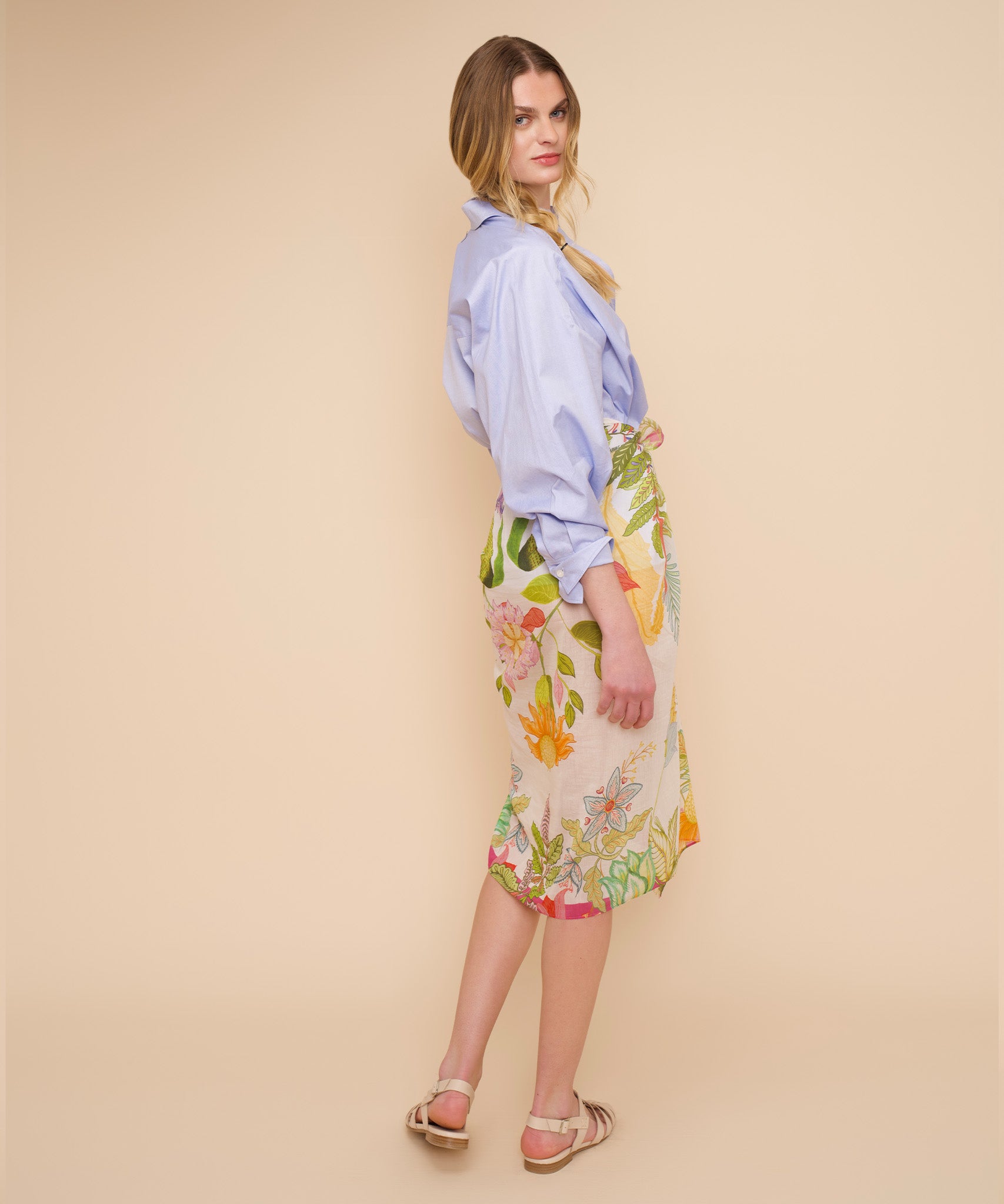 Stylish Oasis Pareo Wrap - Lightweight Beach Cover Up, Swimwear Sarong for Women - Perfect for Poolside, Vacation & Summer Outfits