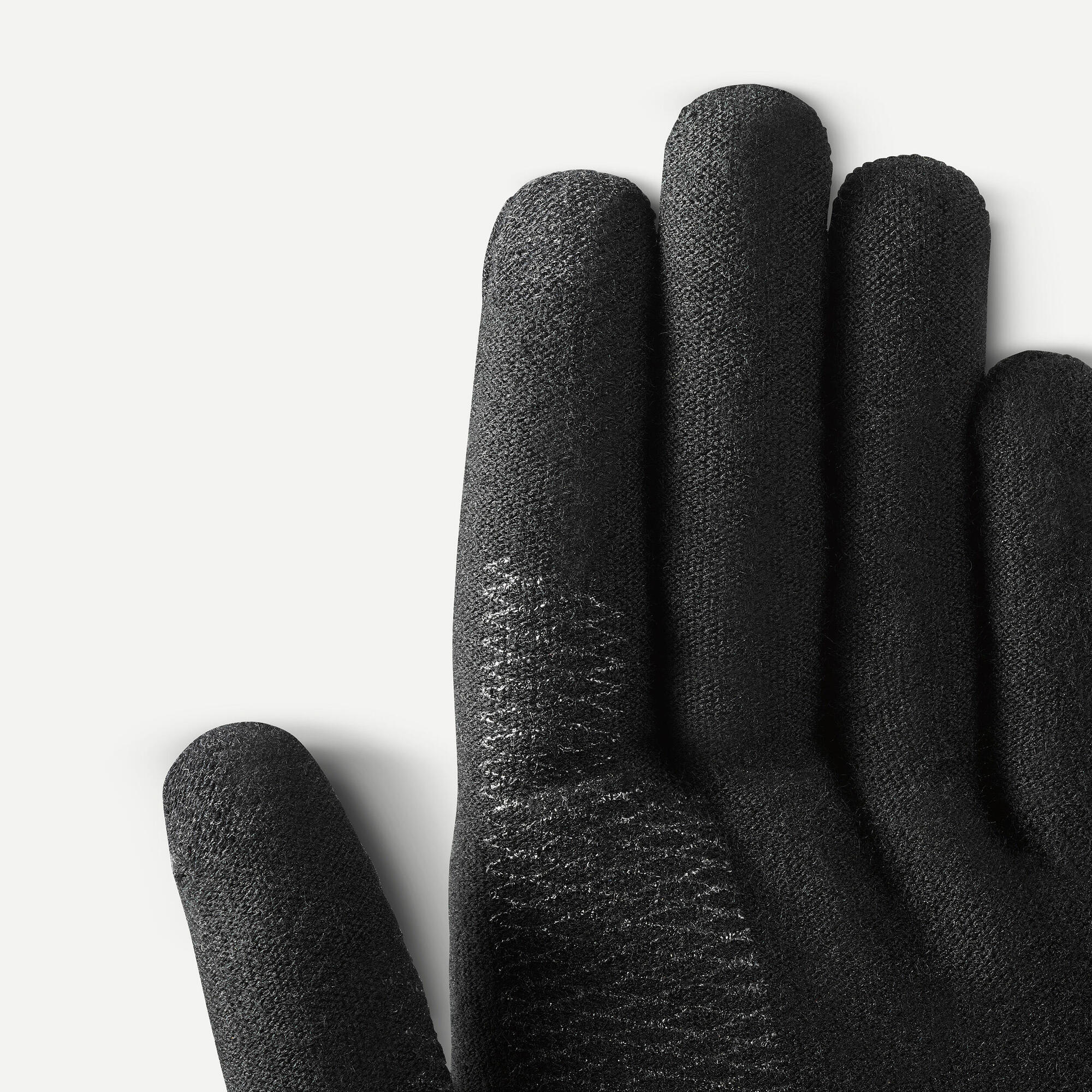 Forclaz MT500 Seamless Liner Gloves for Adults - Lightweight Thermal Gloves for Hiking, Cycling & Outdoor Activities - Cold Weather Hand Protection Gear
