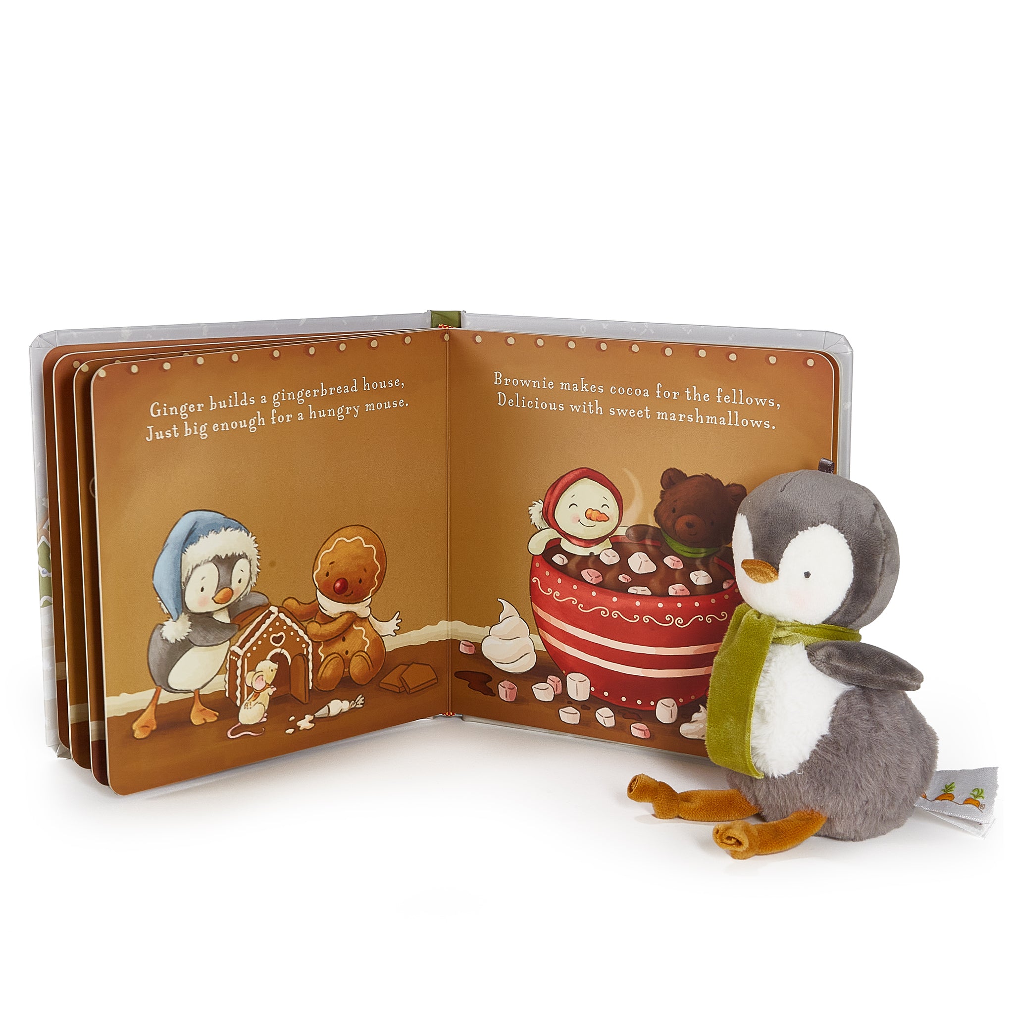 Snowcone Penguin Roly Poly Book Set - Winter-Themed Children's Books for Kids' Bedtime Reading & Classroom Storytime