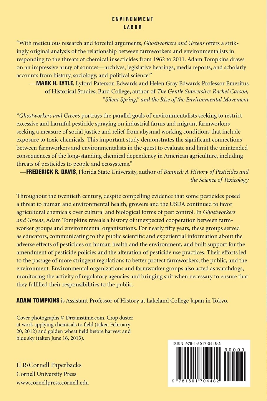 Ghostworkers and Greens: Farmworkers & Environmentalists' Cooperative Campaigns for Pesticide Reform | Sustainable Agriculture & Environmental Justice Advocacy