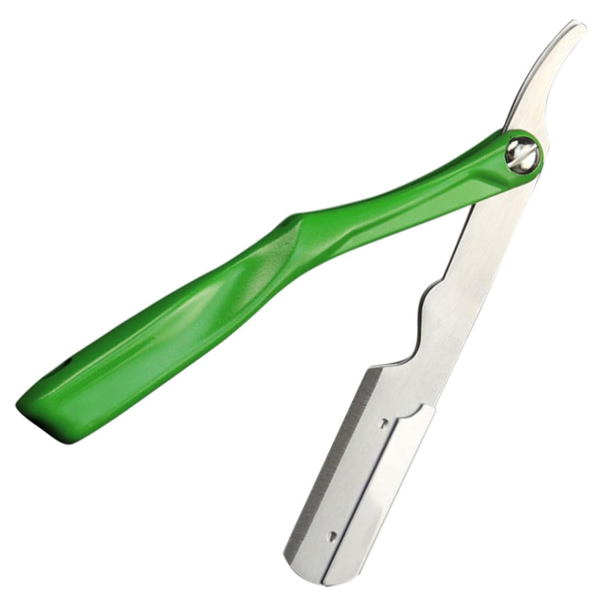 FOMIYES Professional Barber Razor Blades Holder - Manual Shaver & Body Grooming Tool for Men - Durable Stainless Steel Razor Blade Accessory for Precision Shaving, Beard Trimming & Grooming - Perfect for Home, Salon & Barber Shop Use