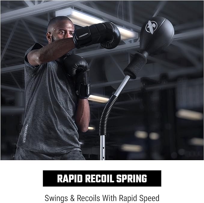Hayabusa Cobra Reflex Boxing Punching Bag - Premium Training Equipment for Home & Gym Workouts | Perfect for Boxing, MMA, Kickboxing & Fitness Training