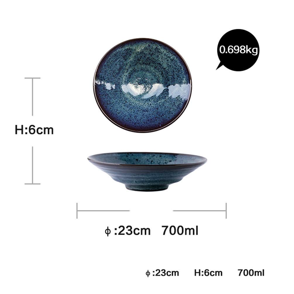 Premium Large Ceramic Bowls - 16oz Durable Non-Toxic Pasta Bowls for Soup, Salad, Cereal & Berries | Microwave & Dishwasher Safe Serving Bowls for Family Dining, Party Appetizers & Restaurant Use