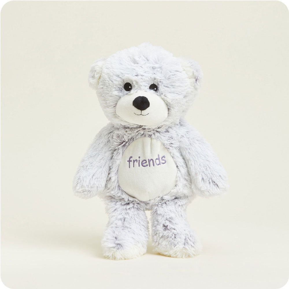 Friends Bear Warmies - Cozy Microwaveable Plush Stuffed Animal for Kids & Adults | Perfect for Relaxation, Stress Relief, and Cold Weather Comfort