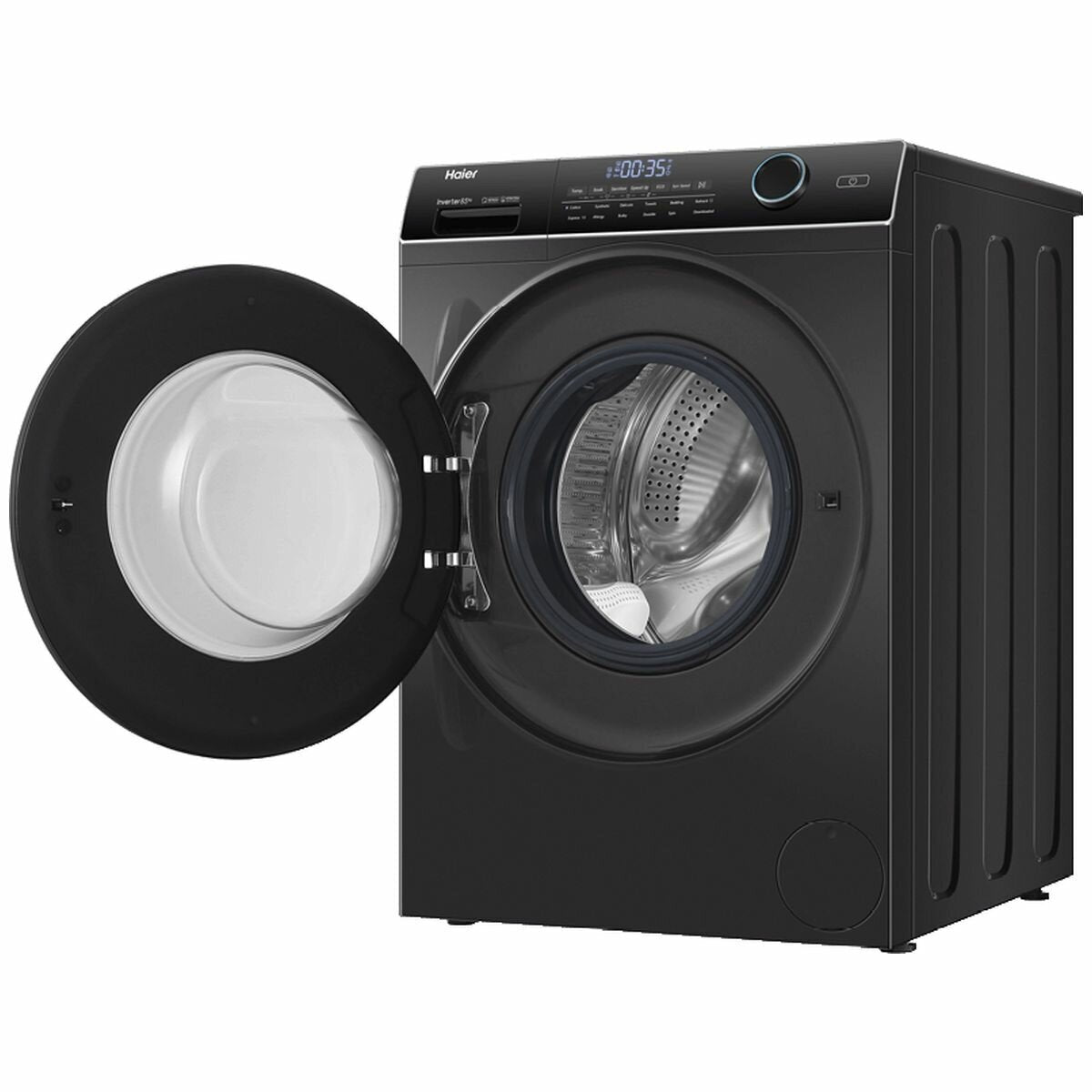 Haier 500 Series 8.5kg Front Load Washing Machine - Energy Efficient, Quiet Operation, Dark Grey (HWF85ANB1) - Perfect for Apartments & Small Homes