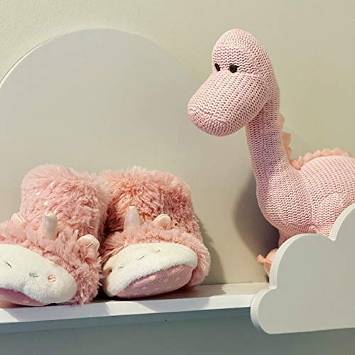 Happy Woody Set of 2 Cloud Wall Shelves - Natural Wood Floating Shelves for Nursery, Baby Room Decor, Kids Wall Decor - Perfect for Organizing Books, Toys & Displaying Photos (White)