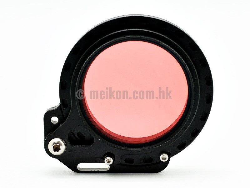 67mm to 67mm Flip Adapter & CamDive Red Diving Filter - Perfect for Underwater Photography and Scuba Diving Gear