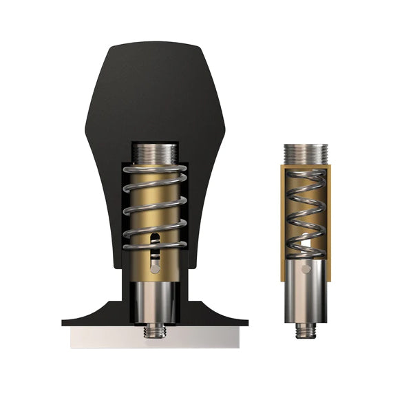 Normcore Spring Loaded Tamper V4 - Premium Gold Espresso Coffee Tamper for Baristas & Home Brewing - Perfect for Espresso Machines & Coffee Shops