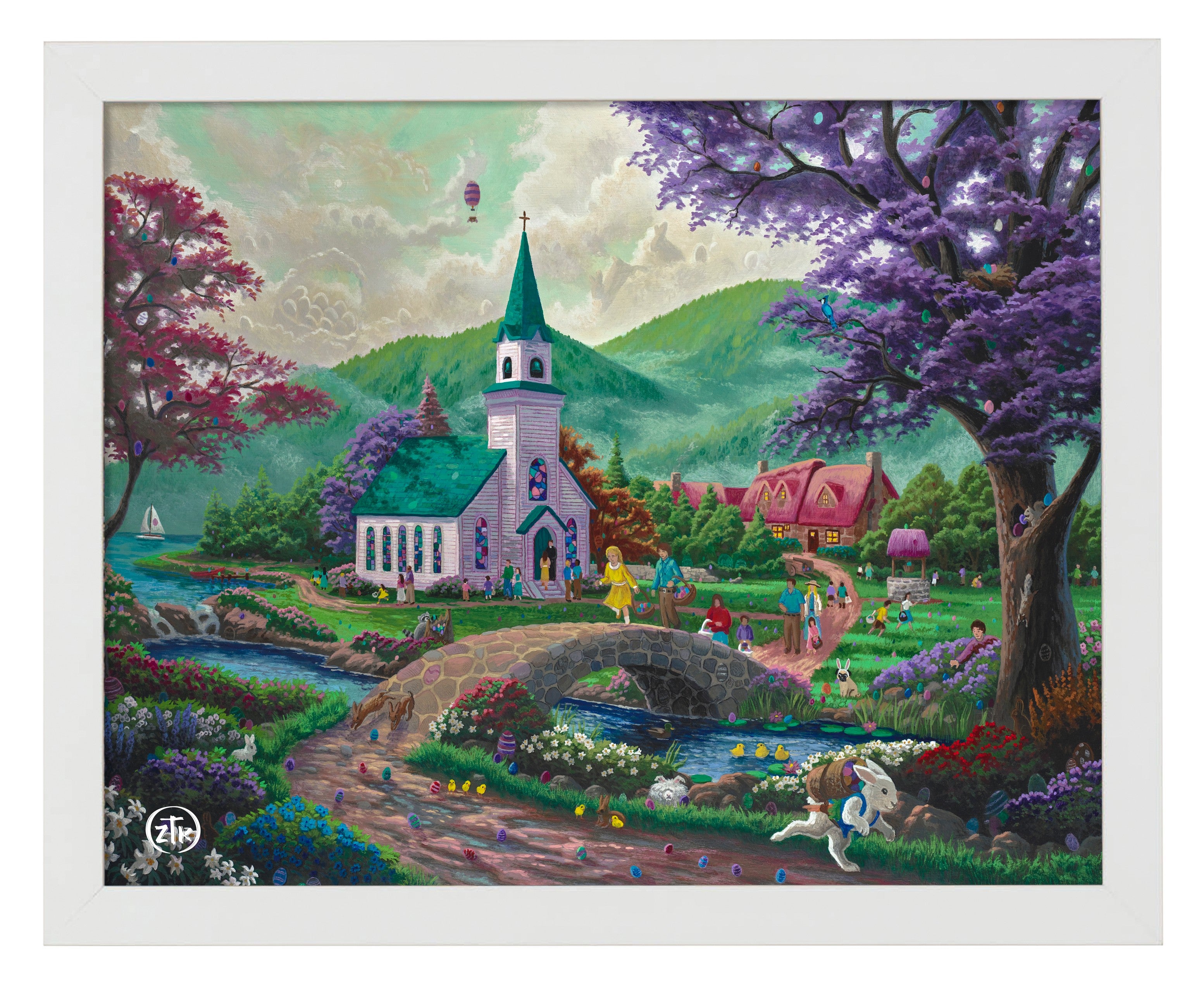 Easter Sunday Art Prints - Beautiful Wall Decor for Home, Office & Gifts - Perfect for Easter Celebrations & Spring Decorations
